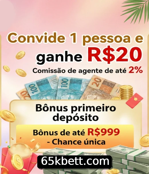 Bônus ao se registrar no 65k